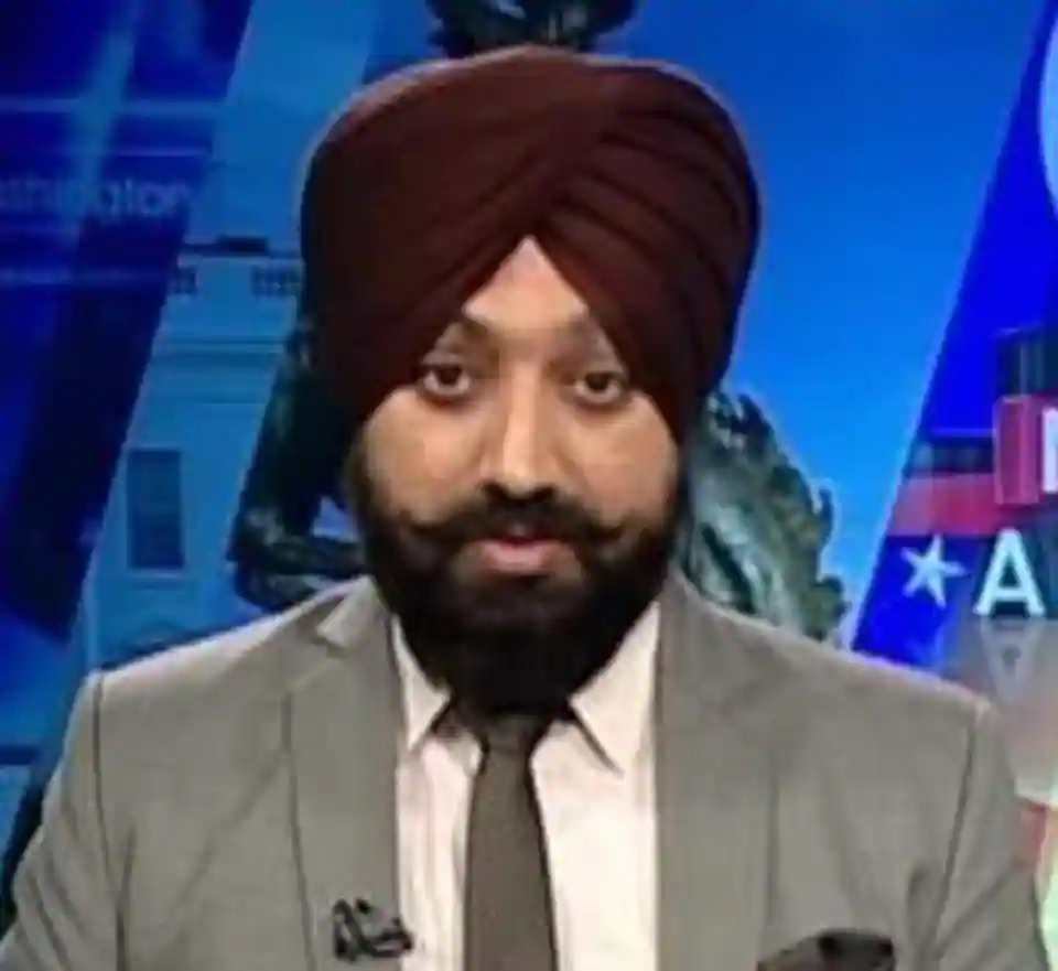 Davinder Pal Singh, TV news anchor