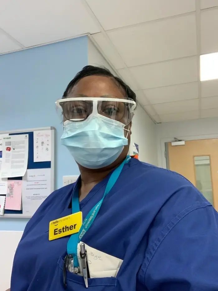 Esther Akinsanya, Nurse