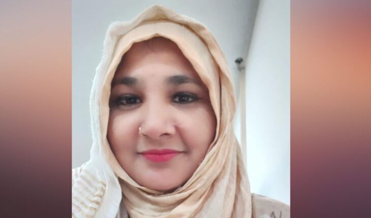 Zakia Khan works with communities through Zakia Hamdard Foundation