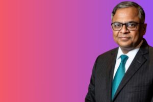 N. Chandrasekaran, chairman of Tata Sons, whose term ends in February 2027